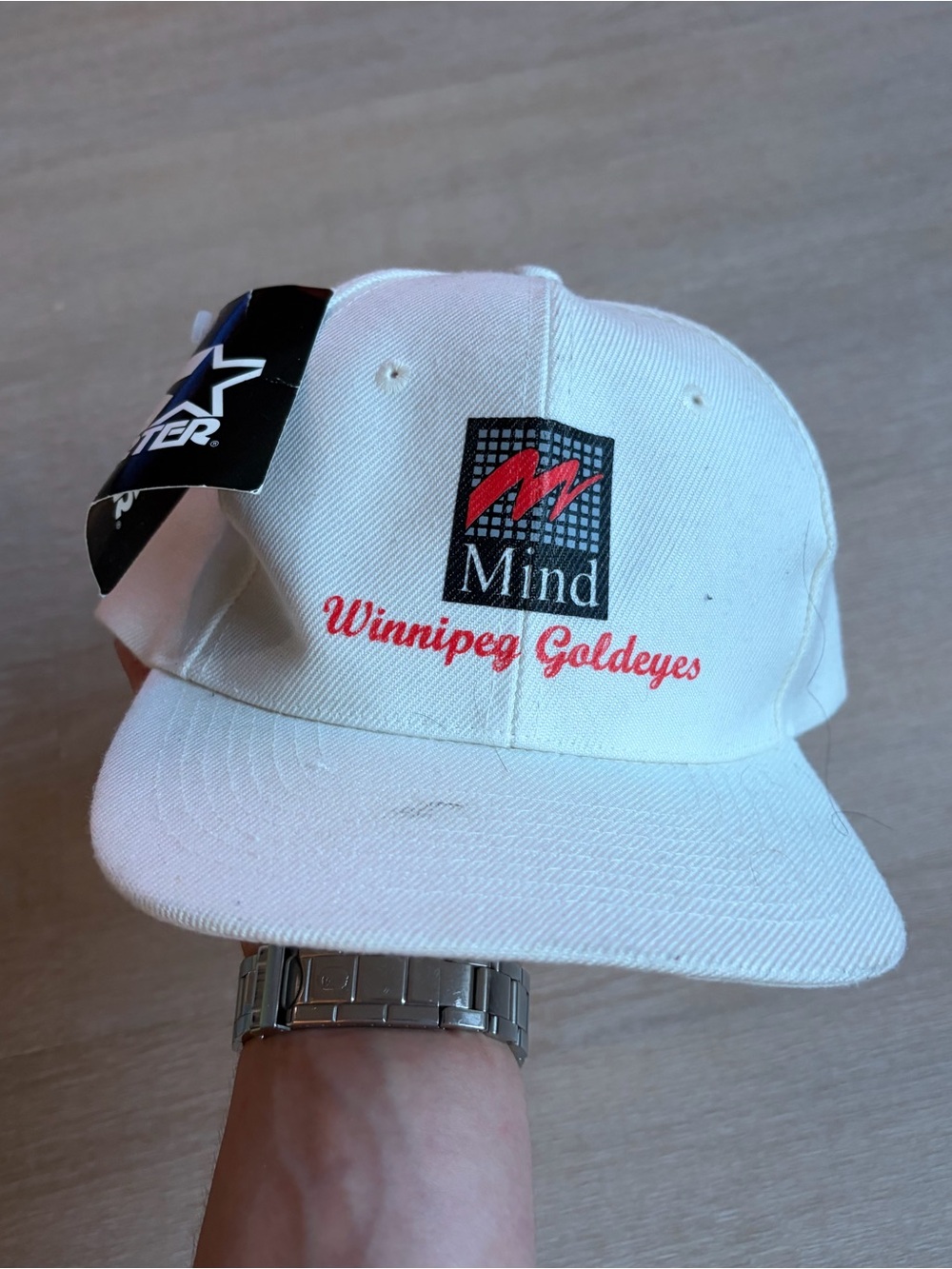 Vintage Starter Winnipeg Goldeyes hat